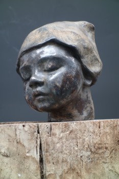 Ontwaken, brons, 15 x 15 x 15cm